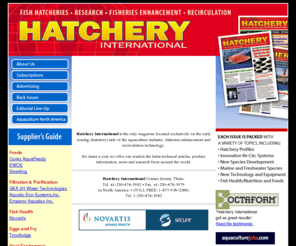 hatcheryinternational.com: Welcome to Hatchery International Magazine
Hatchery International - Your Online Resource for Hatchery News and Information