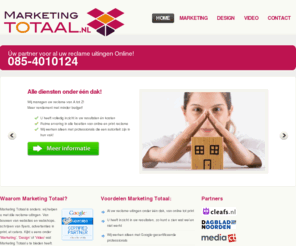 marketingtotaal.nl: Marketing Totaal
Minder betalen, meer omzet behalen!