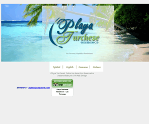 playaturchese.com: Playa Turchese Residence : RESIDENCIAL LAS TERRENAS, Apartamentos
Residencial Las Terrenas, Playa y residencial Las terrenas, Residence Las Terrenas que posee 50 apartamentos (1-2 o 3 dormitorios) para permanencias cortas o de largo plazo.