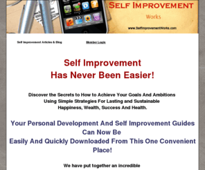 selfimprovementworks.com: Self Improvement Works
Self Improvement Works