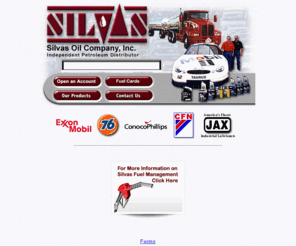 silvasoil.com: Welcome to Silvas Oil
Providing your vehicles and equipment with top quality oil products from specific Oil Companies and their brand names.