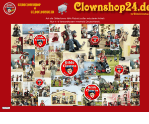 clownshop24.de: Clownshop24.de - GildeClowns, GildeClownsClub, Gilde Engel und Gilde Weisheiten vom Gildeclowns Clubhändler.
Gilde Clowns, Gilde Schutzengel und Gilde Editionsfiguren mit 10% Rabatt. Riesige Auswahl an Gilde Handwerk zu fairen Preisen.