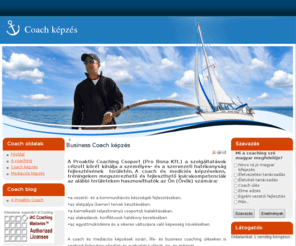 coachkepzes.com: Főoldal
Business coach képzés a Proaktív Coaching Csoport szervezésében