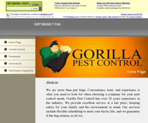 gorillapest.com: Home Page
Home Page