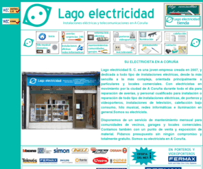 lagoelectricidad.com: Electricista  coruña, Lago Electricidad, Instalaciones electricas
electricista,instalaciones electricas, electricidad,electricista urgente