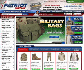 patriotsurplus.com: Military Gear, Belleville Boots, Altama Boots, BDU Pants & BDUs
Patriot Surplus- Your one stop shop for BDU Pants, BDUs, Belleville boots, Altama Boots & military gear. Free shipping on $59 or more. Click here to shop.