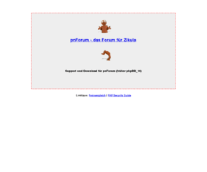 pnforum.de: pnForum - Forum für Zikula Application Framework
Tipps und Tricks rund um Zikula, Support und Download für pnForum
