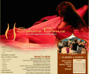 raquettesbadia.com: Sahara Dance | belly dance classes and workshops in washington, dc
Sahara Dance is a boutique dance studio in Washington DC dedicated to celebrating the joy and beauty of belly dance.