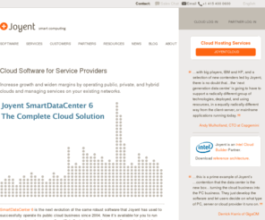 scalewithrails.net: Joyent. Cloud Software for Service Providers.
Joyent. Cloud Software for Service Providers. Increase growth and widen margins by operating public, private, and hybrid clouds and managing services on your existing networks.