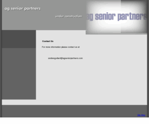agseniorpartners.com: Contact Us
Contact Us