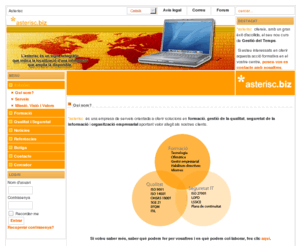 asterisc.biz: .: *asterisc.biz [serveis de formació, consultoria i seguretat de la informació] :. - Asterisc
*asterisc.biz

Formació, consultoria de qualitat, seguretat de la informació i LOPD

Formadors per centres de formació, entitats i empreses