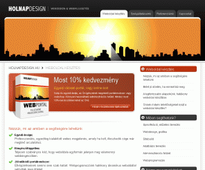 holnapdesign.hu: HOLNAP DESIGN Weboldal Készítés
Weboldal készítés az Ön igényeinek megfelelően. Hatékony, keresőbarát üzleti weboldal, webshop, vállalati portál. Könnyen használható admin-felület.