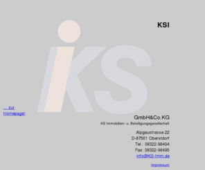 ksimmo.com: KS Immobilien- und Beteiligungs GmbH&Co.KG
KS Immobilien- und Beteiligungs GmbH&Co.KG