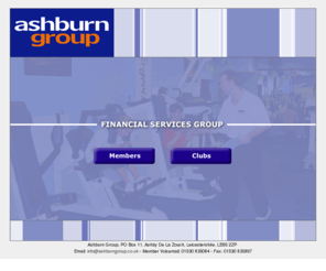 mckinseybarclay.com: Ashburn Group - Financial Service Group
Ashburn Group is part of the Ryburn Fitness & Ashburn Group, which holds the largest client base of privately owned health and fitness clubs in the UK.  Ryburn Fitness was established in 1987.