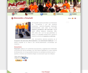 pulygar.com: PuLyGaR
Servicios integrales para mascotas