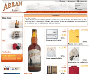 ab-blonde.co.uk: Arran Brew Ltd
Buy beer online from, Arran Brewery - The Arran range of beers has a distinctive quality and taste.  Buy online in cases of 12 and 24 - discounts are always available. Worldwide delivery from the UK.