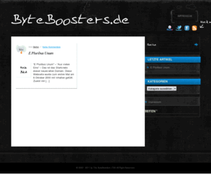 byteboosters.de: ByteBoosters.de
Der Blog der ByteBoosters