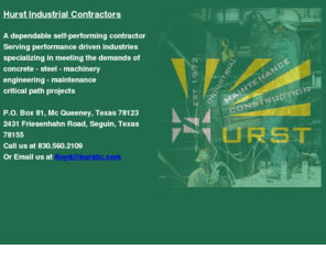 hurstic.com: Hurst Industrial Contractors
