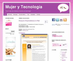 mujerytecnologia.com: Mujer y tecnología
Comunidad de mujeres tecnológicas