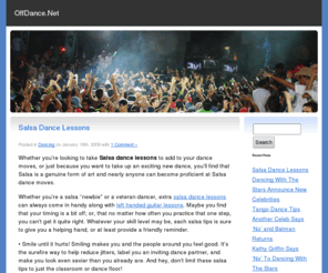 offdance.net: Dance Lessons and Dancing
Dancing | Dance Lessons | Dance Instruction | Dancing With The Stars