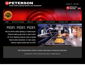pmlights.com: Peterson Manufacturing Company
Peterson Manufacturing Company