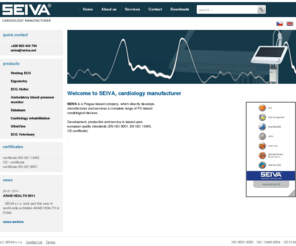 seiva.net: Úvod | SEIVA.net
SEIVA s.r.o. EKG PC-based ECG, Stress Test, Exercise ECG, Resting ECG, Holter, ABPM, Long Term BP, Long Term ECG,