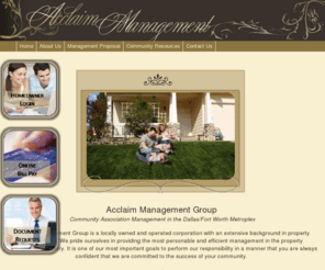 acclaimmgmt.com: Acclaim Management Group, Colleyville, TX 76034
Acclaim Management Group, Colleyville, TX 76034