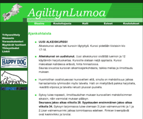 agilitynlumoa.com: AgilitynLumoa, Tero Strömberg, agility, Pori
