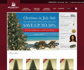 balsamhillchristmastreeco.com: Artificial Christmas Trees,  Lights & Christmas Ornaments - Balsam Hill
Simply stunning artificial Christmas trees, wreaths, and garlands made at the highest quality. Free shipping over $100 for all our Christmas tree products.
