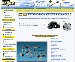 da-silva-sa.org: DA SILVA - La marque de l'échange standard
DA SILVA - La marque de l'échange standard, Transmissions, Machines tournantes, Climatisation