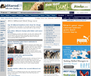 iditarodnews.com: Alaska Sports - Iditarod Sled Dog Race | Alaska news at adn.com
Find the latest Iditarod standings, news and photos at Anchorage Daily News 