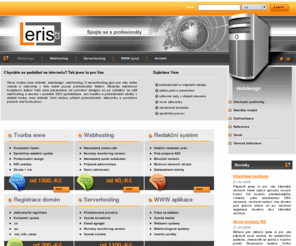 leris.cz: LERIS.cz - webdesign, tvorba www, webhosting, serverhosting
Poskytujeme webdesign, tvorba www, webhosting, serverhosting