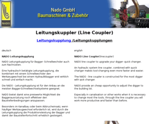 line-coupler.com: Leitungskupplung, Leitungs Kuppler, Line-Coupler,linecoupler Line Coupler
Wir bieten an: Leitungskupplung, Leitungskuppler, Line-Coupler, LineCoupler, Line Coupler, Bagger-Schnellwechselsysteme, Baggerausrüstung