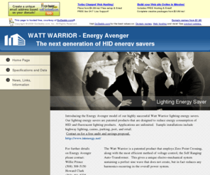 energyavenger.com: Energy Avenger
Energy Avenger, Watt Warrior, Easco Energy, Impact Energy