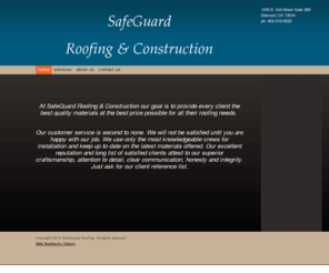 safeguardroofingok.com: SafeGuard Roofing - Home
SafeGuard Roofing
