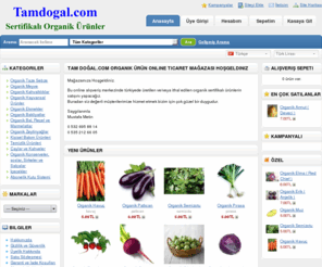 tamdogal.net: Tam Doğal Organik Ürünler
Tam Doğal Organik Ürünler