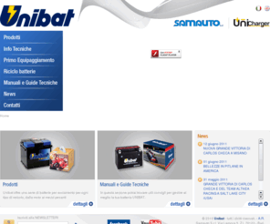 unibatitalia.com: Unibat.it
Batterie per motocicli, veicoli marini, falciatrici, motoslitte, ATV e scooters - SAMAUTO