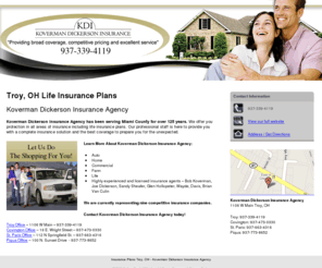 insurancemiamicounty.com: Insurance Plans Troy, OH - Koverman Dickerson Insurance Agency
Koverman Dickerson Insurance Agency provides insurance services to Troy, OH. Call 937-339-4119 today.