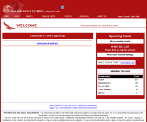 kalanialumni.org: Kalani High School Association: Providing opportunities for success!
The Kalani High School Association is the parent, student, school, community organization that supports Kalani High School.