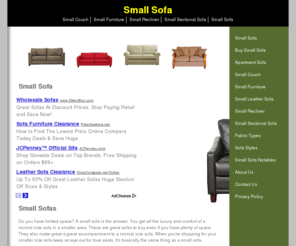 smallsofa.org: Small Sofa
Small Sofa prices, tips, reviews, bargains, pictures, and more.