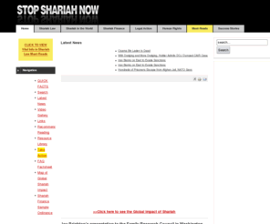 stopshariahnow.org: Stop Shariah Now
Joomla! - the dynamic portal engine and content management system