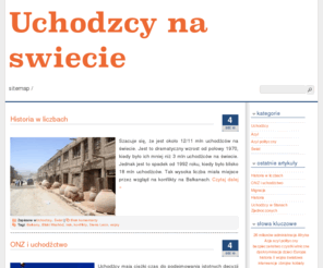 refugeeinformation.org: Uchodzcy na swiecie
