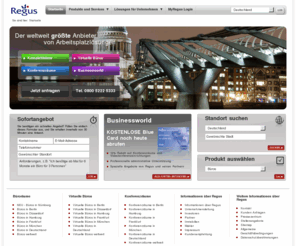 regus.de: Regus > Büros zu mieten, Virtuelle Büros und Konferenzräume- Regus Deutschland
Regus bietet Büros, Virtual Offices und Konferenzräume an Standorten auf der ganzen Welt