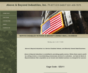 aboveandbeyondindustries.com: Home Page
Home Page