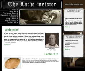 lathe-meister.com: Hand-Crafted Lathe Art - Unique Gifts from the Lathe-Meister
