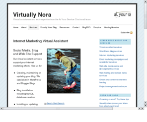 theinternetmarketingva.com: Internet Marketing Virtual Assistant
Internet marketing support for blogs, social media, web sites and email marketing.