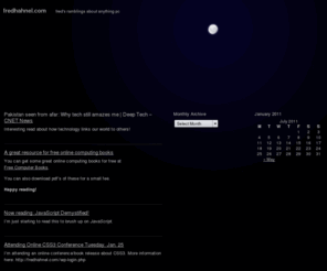 fredhahnel.com: fredhahnel.com
fred's ramblings about anything pc
