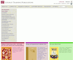 ltp.org: Liturgy Training Publications
Liturgy Training Publications