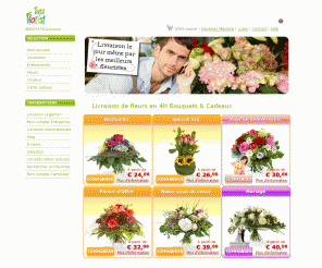 euroflorist.fr: Livraison fleurs – achat de fleurs en ligne livraison à domicile par un fleuriste
Livraison fleurs France & étranger. Bouquets de fleurs dès 22€. Livraison fleurs a domicile en express le jour même par un fleuriste 7j7 week end et jours feries. Avec EuroFlorist, le bonheur de tous s'écrit avec des fleurs, des roses et des plantes.