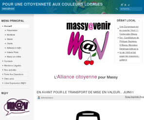 massyavenir.org: Bienvenue sur Massy@avenir
Joomla! - le portail dynamique et système de gestion de contenu